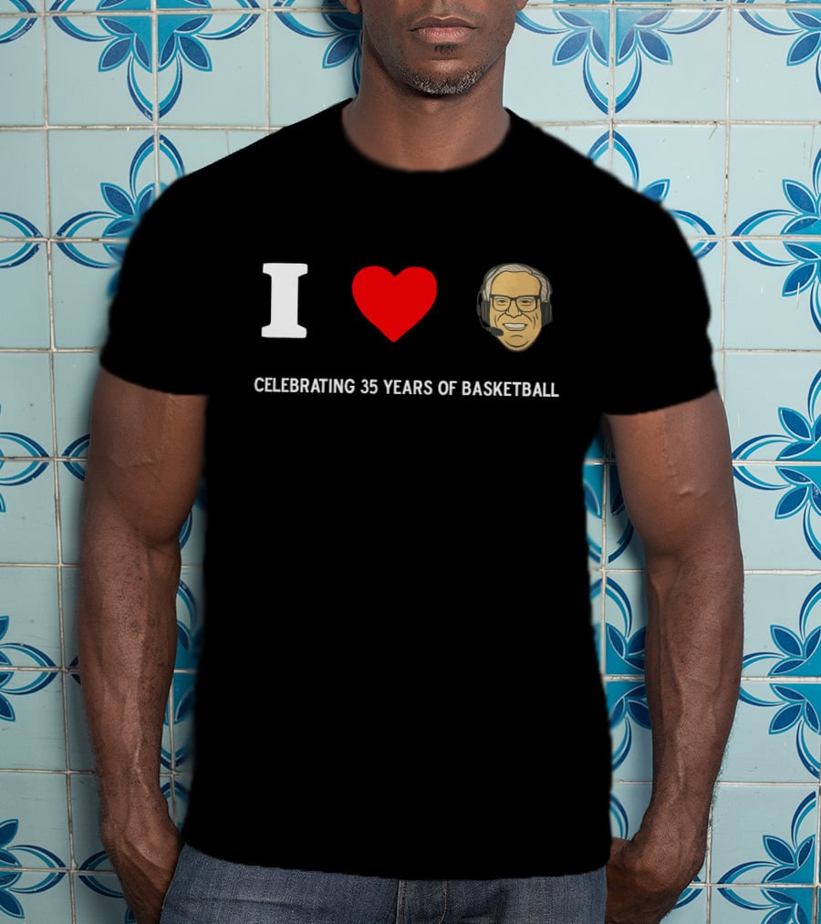 I Love Jim Paschke Celebrating 35 Years Of Paschketball T-Shirt