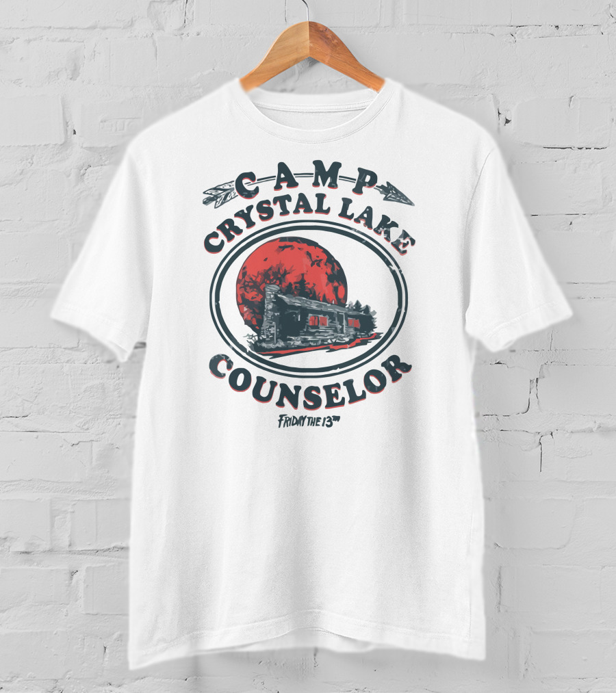 Camp Crystal Lake Counselor Friday The 13th T-Shirt
