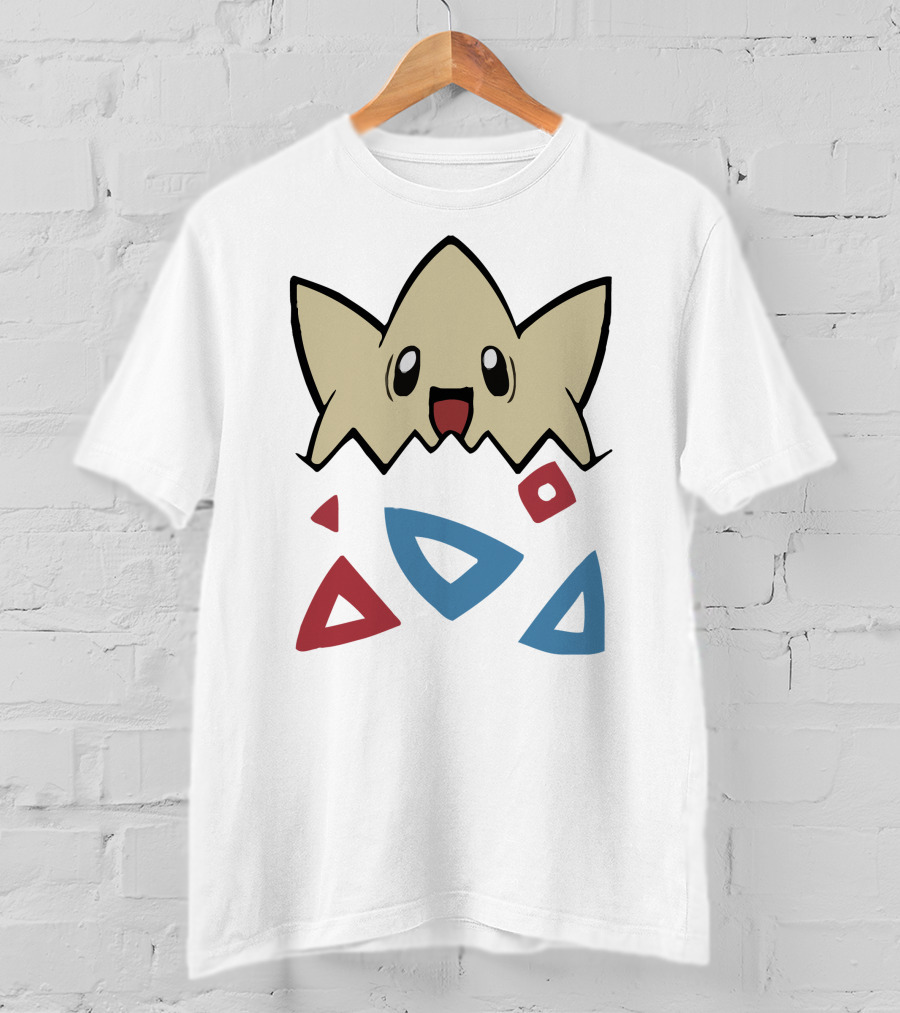 Togepi Pokemon Shop Triangles And Shapes T-Shirt