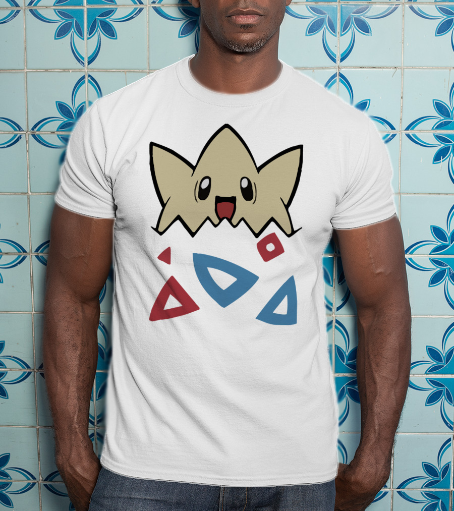 Togepi Pokemon Shop Triangles And Shapes T-Shirt