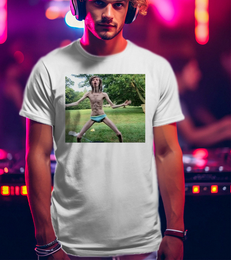 Chris Sales Daddy Long Neck Funny Meme Pose Outdoors T-Shirt
