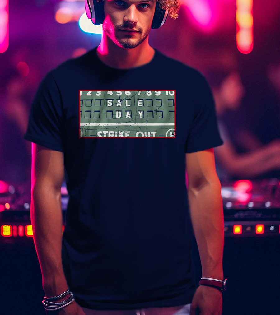 Sale Day Strike Out Boston Chris Sale T-Shirt