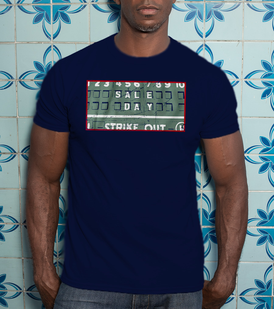 Sale Day Strike Out Boston Chris Sale T-Shirt