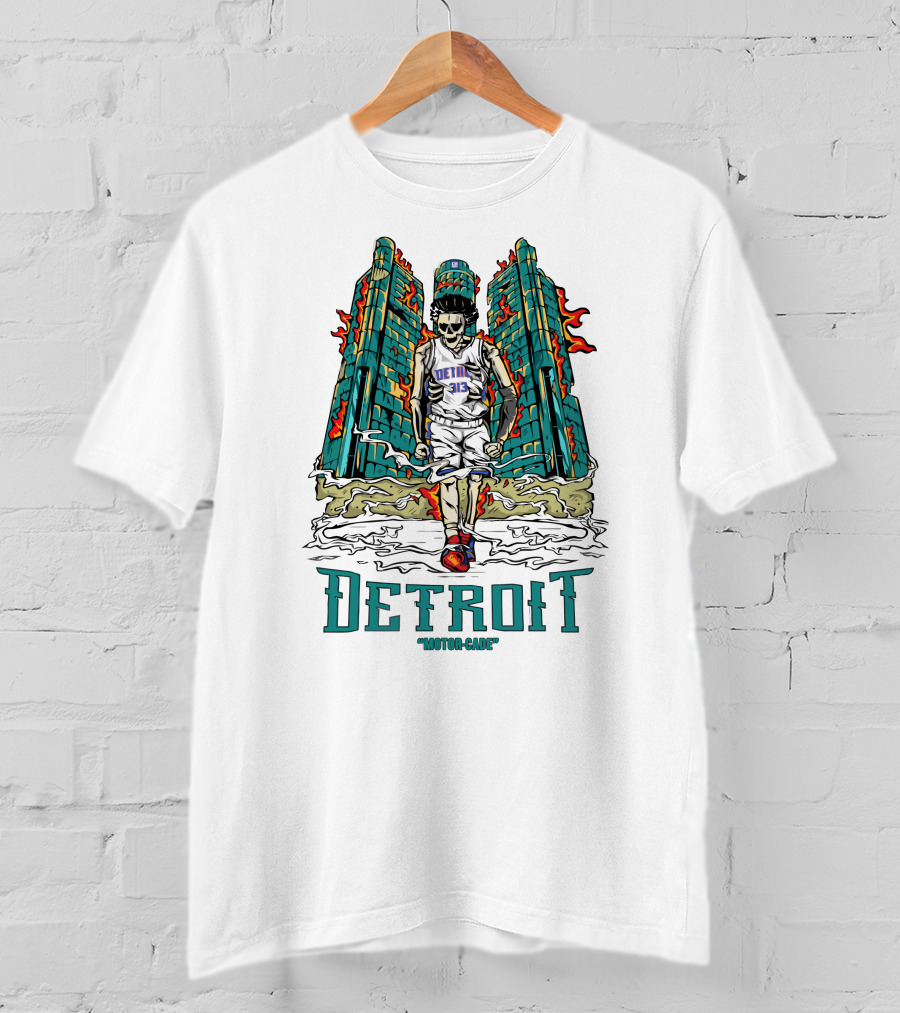 Detroit Motor-Cade 313 T-Shirt