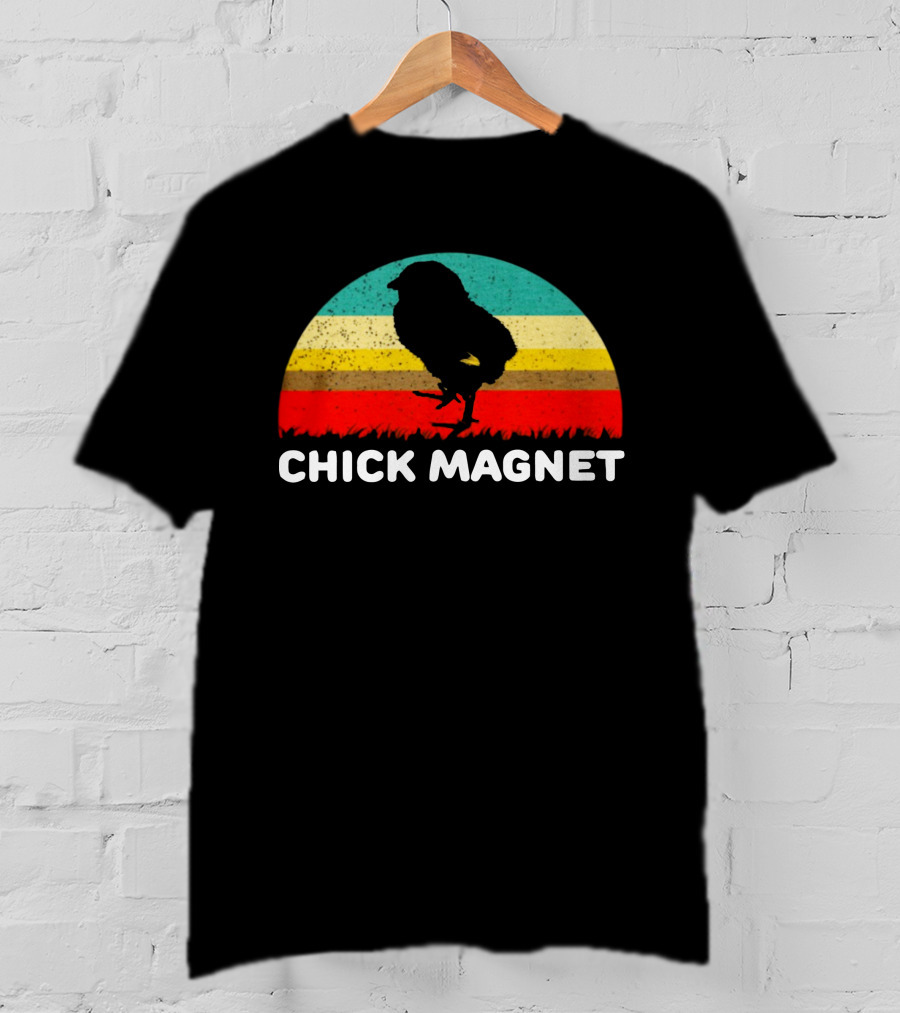 Kenny Omega Chick Magnet Retro Sunset T-Shirt