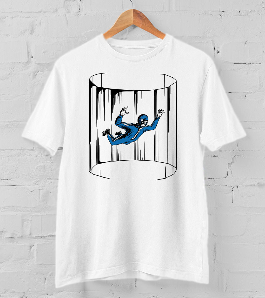 Indoor Skydiving Experience Tulsa Tunnel Adventure T-Shirt