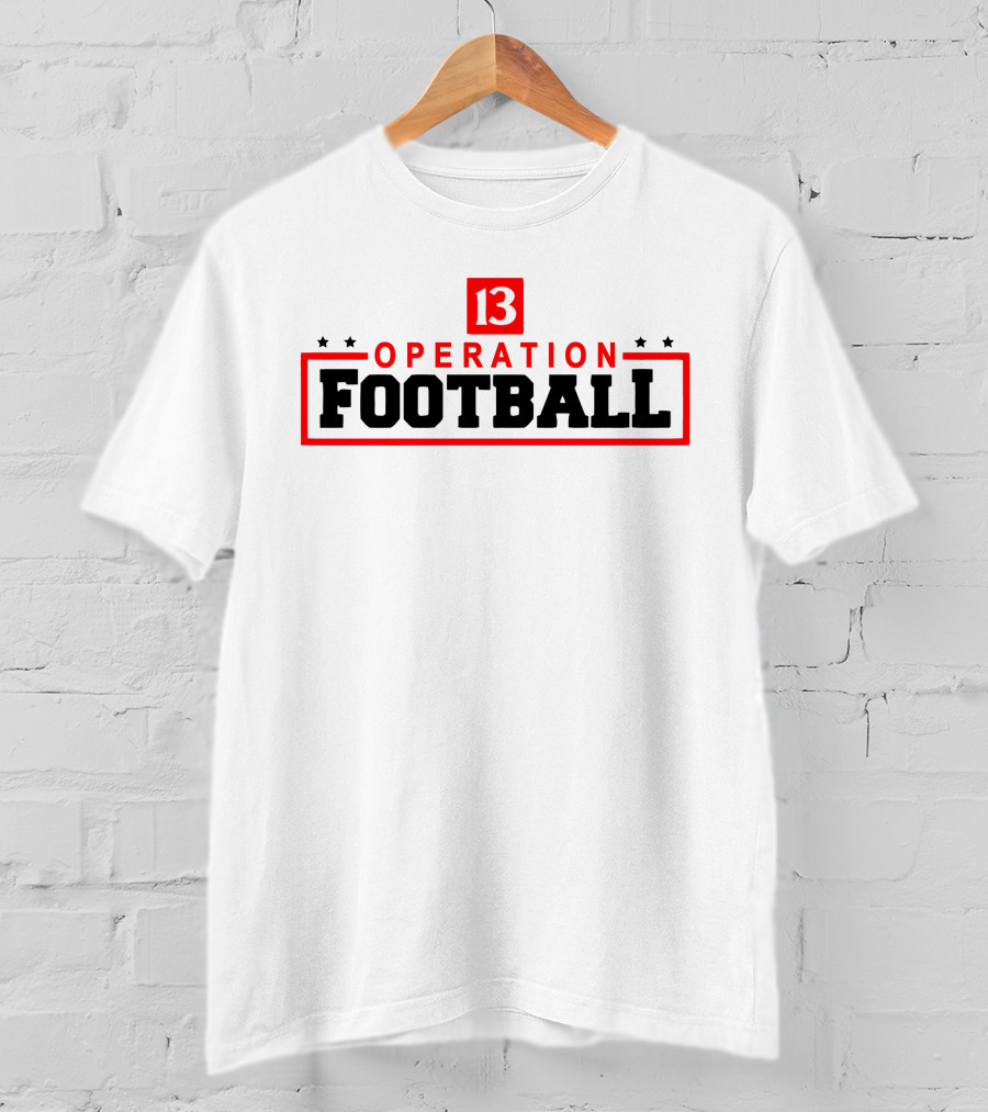 13 WTHR Operation Football Dave Calabro T-Shirt