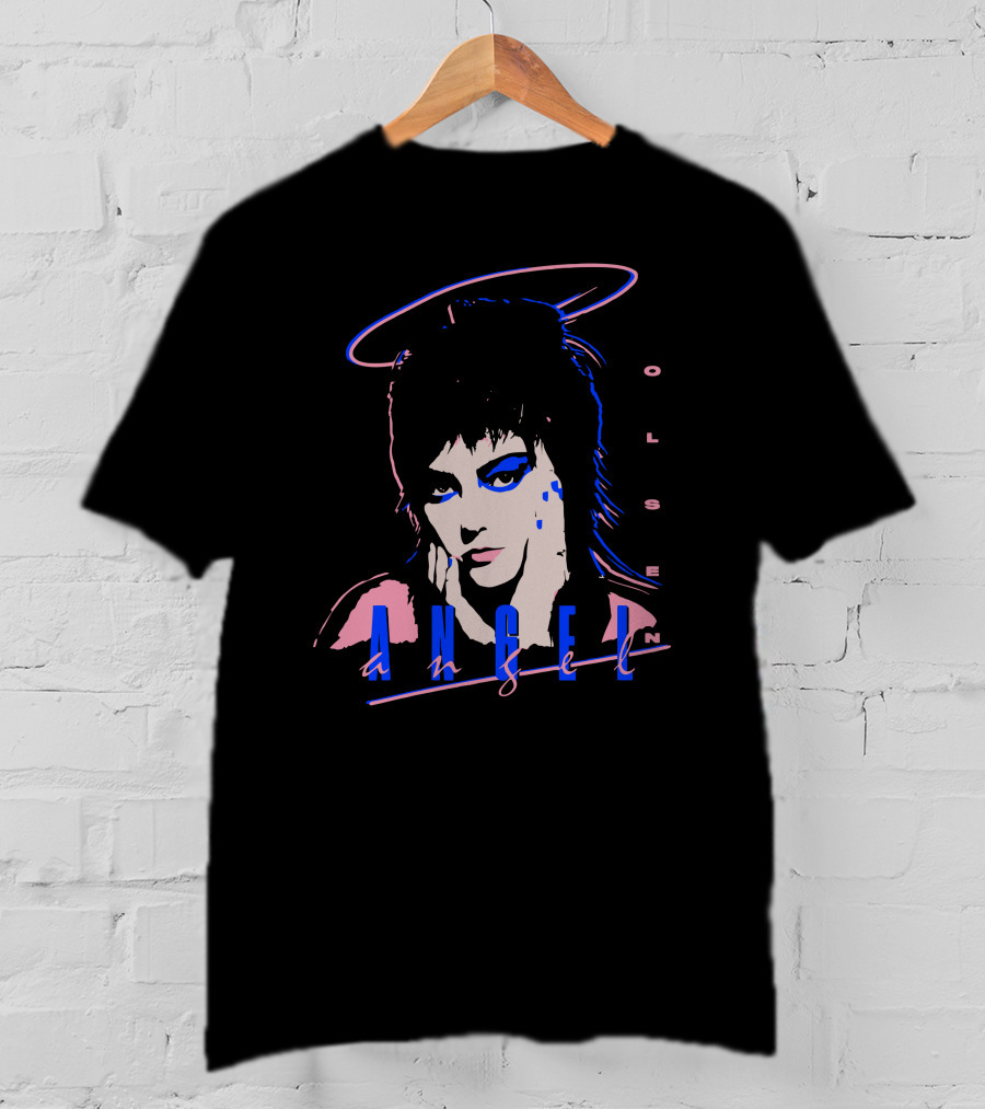 Angel Olsen Angel Halo Portrait Pastel Aesthetic T-Shirt