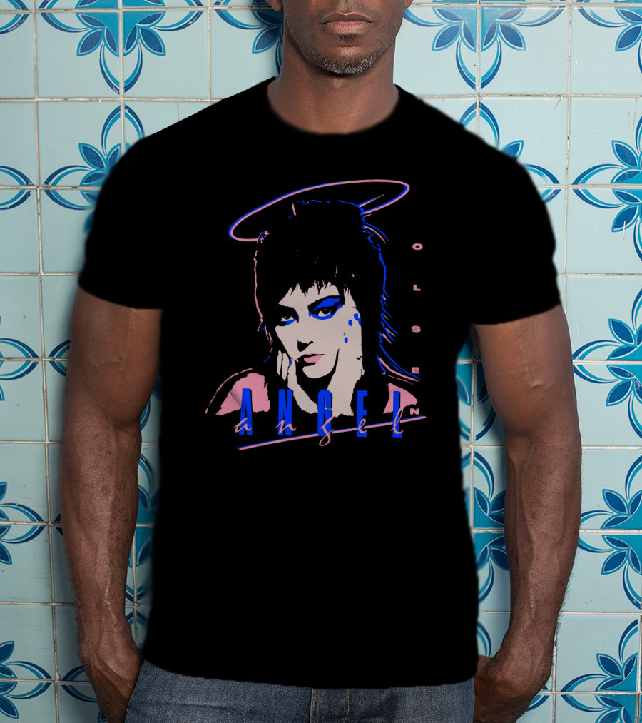 Angel Olsen Angel Halo Portrait Pastel Aesthetic T-Shirt
