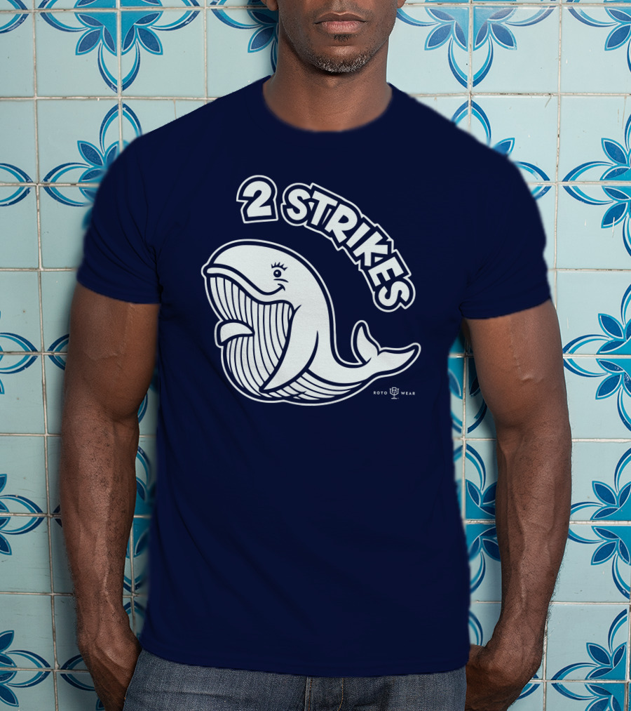 2 Strikes Roto Wear Whale T-Shirt