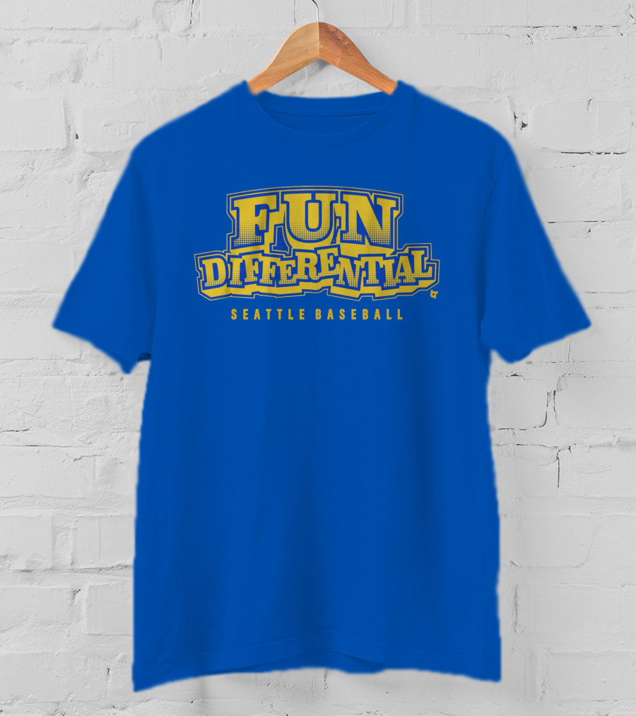 Fun Differential Seattle Baseball T-Shirt