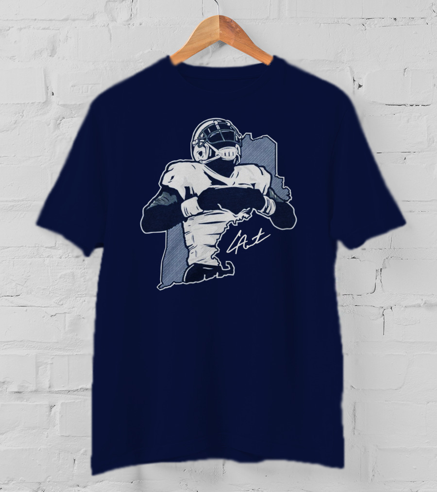 Cam Newton Celebration Football Player Signature Pose T-Shirt