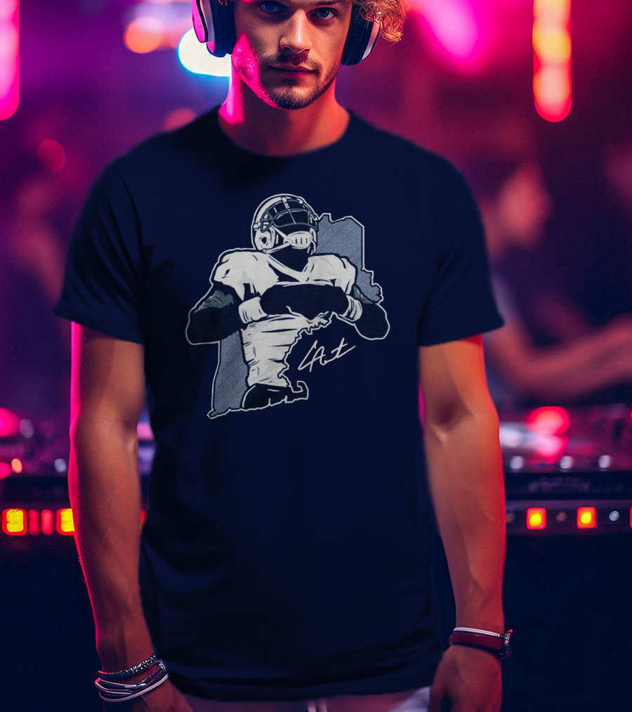Cam Newton Celebration Football Player Signature Pose T-Shirt