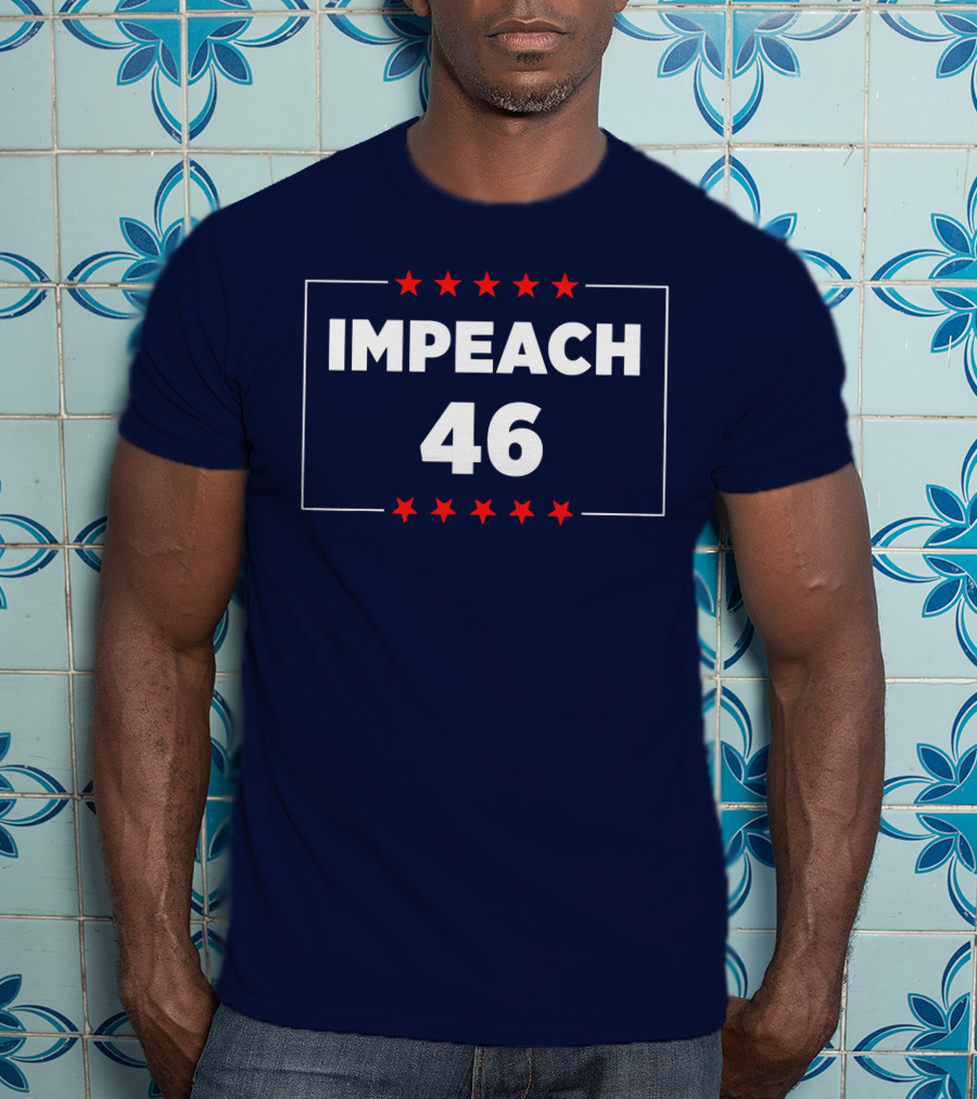 Impeach 46 Stars And Box T-Shirt