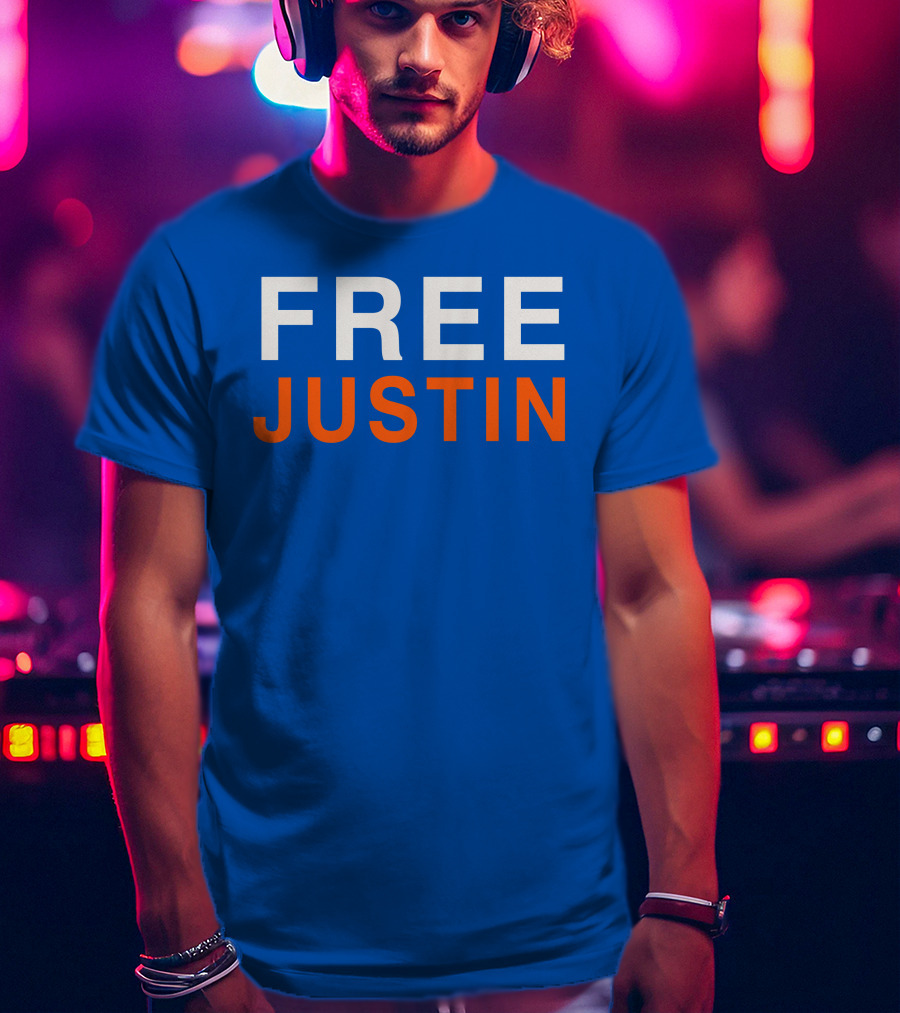 FREE JUSTIN T-Shirt