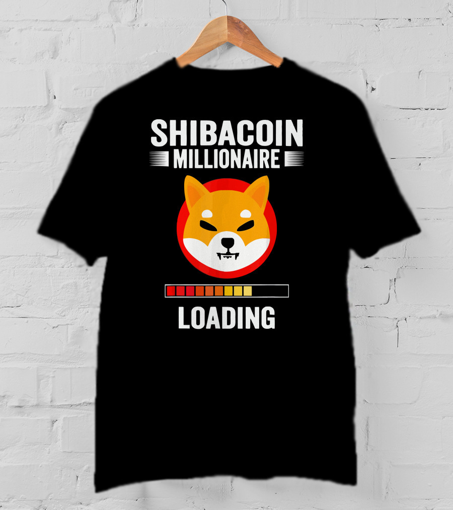 Shiba Coin Millionaire Loading T-Shirt