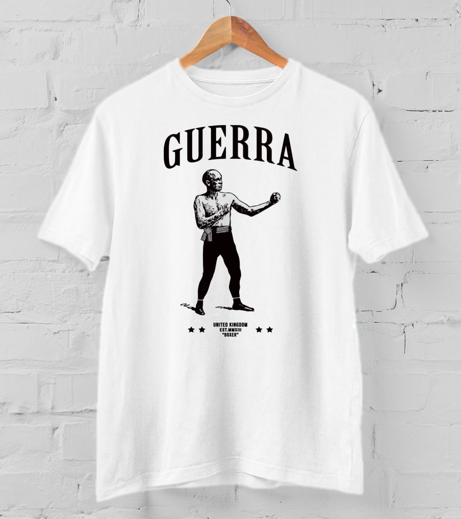 GUERRA United Kingdom Est. MMXIII Boxer T-Shirt