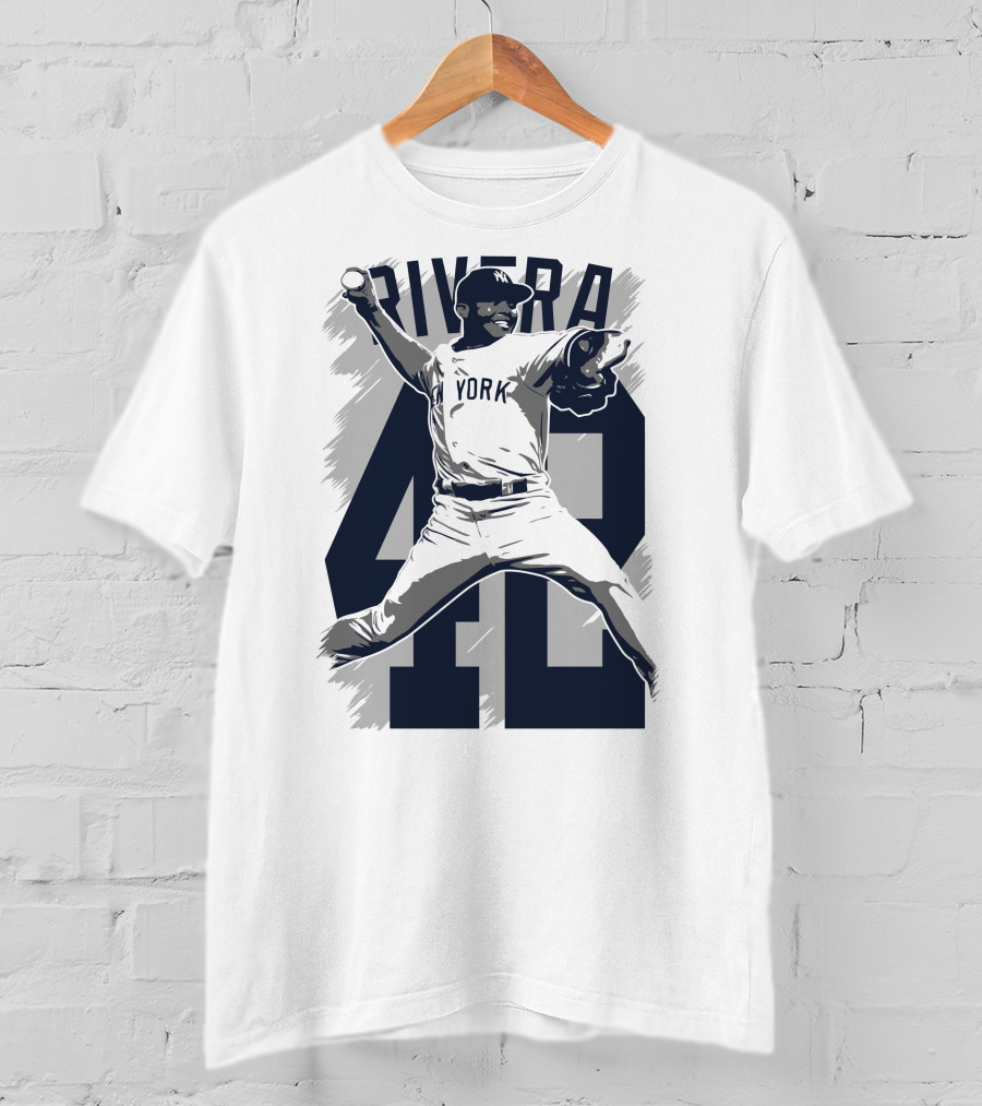 Rivera 42 New York Yankees Baseball Legend T-Shirt