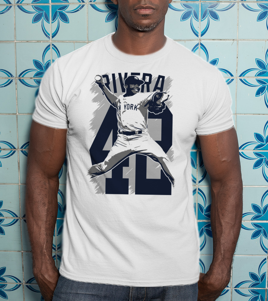 Rivera 42 New York Yankees Baseball Legend T-Shirt