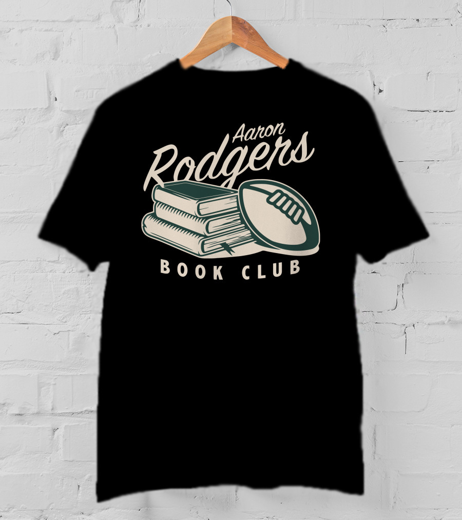 Aaron Rodgers Book Club Football And Books T-Shirt