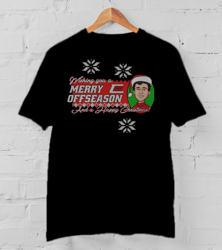 Wishing You A Merry Offseason And A Happy Christmas Chase Elliott T-Shirt