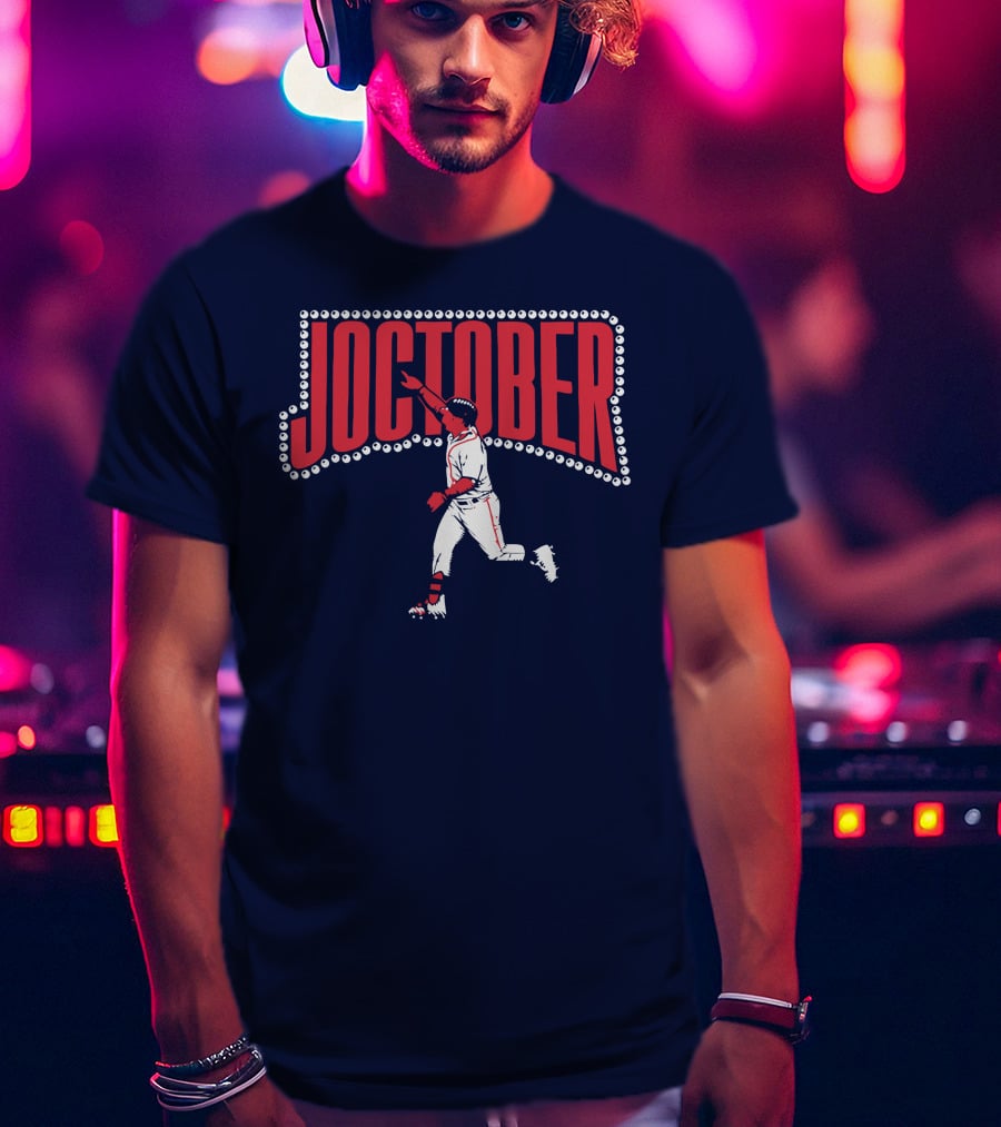 Joctober Baseball Icon Joc Pederson T-Shirt