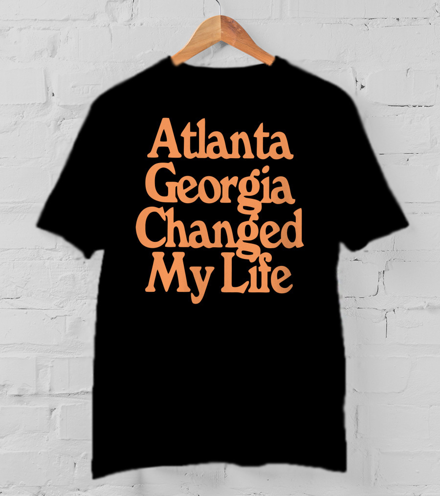 Atlanta Hawks Atlanta Georgia Changed My Life T-Shirt