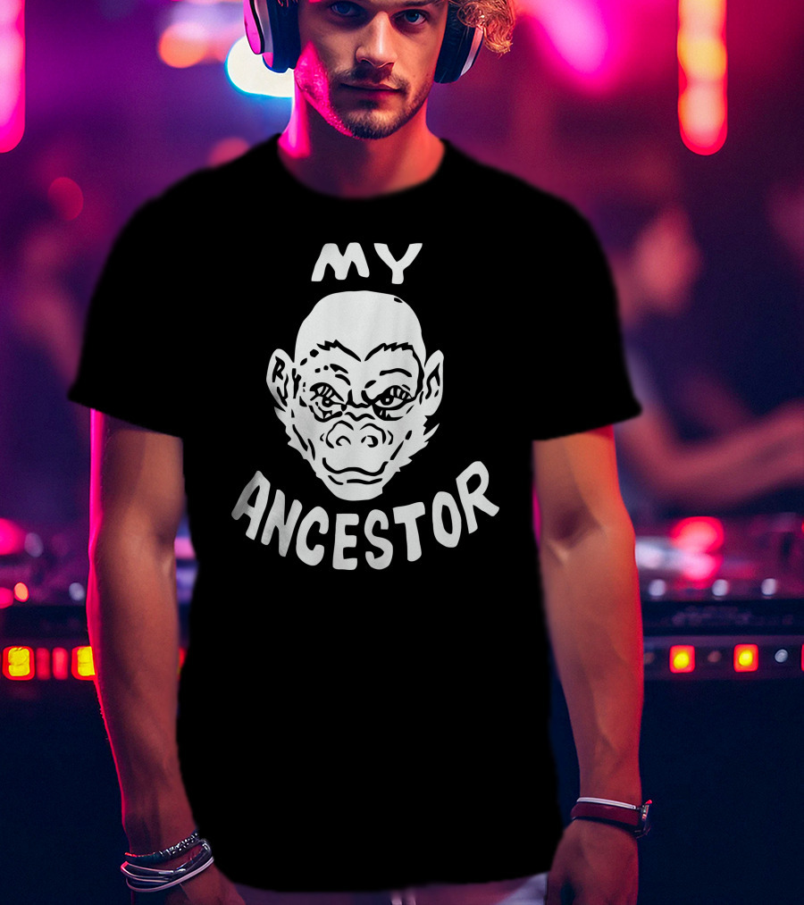 My Ancestor Primate Face T-Shirt