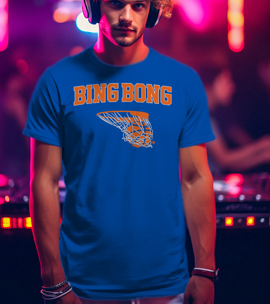Bing Bong New York Basketball Net T-Shirt