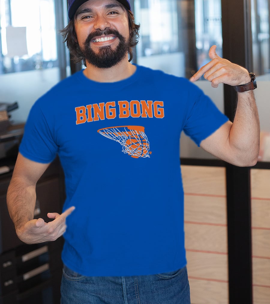 Bing Bong New York Basketball Net T-Shirt