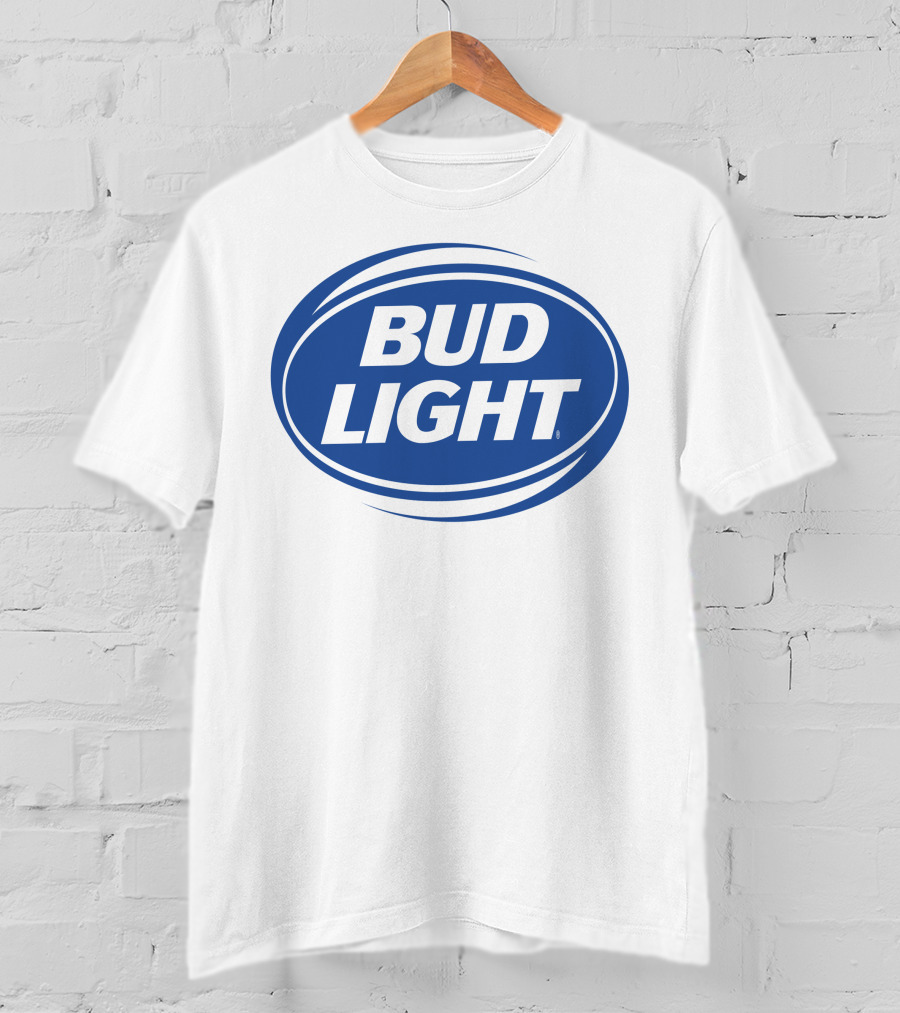 Bud Light Classic Blue Oval T-Shirt