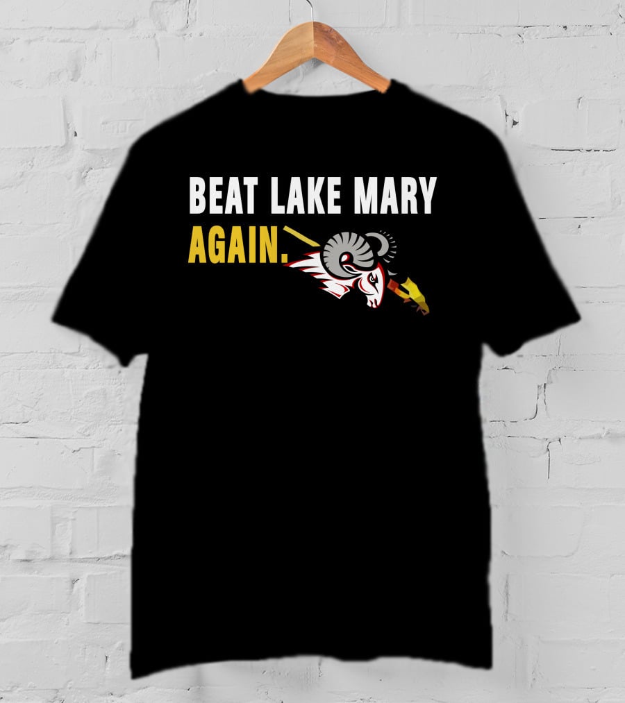 Beat Lake Mary Rams Again T-Shirt