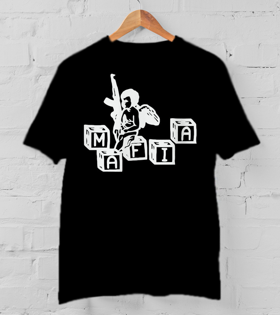 Kai Cenat Mafia Cherub Blocks T-Shirt