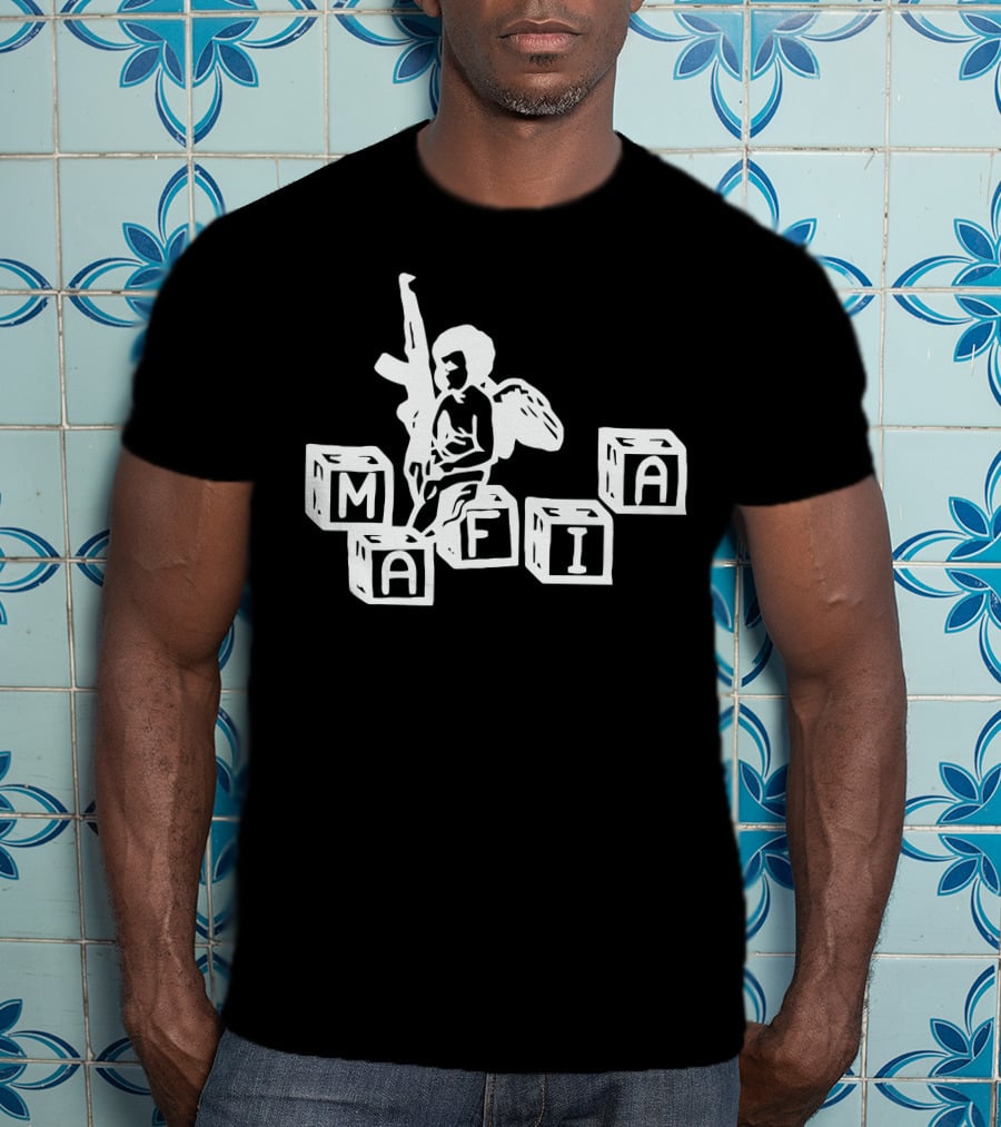 Kai Cenat Mafia Cherub Blocks T-Shirt