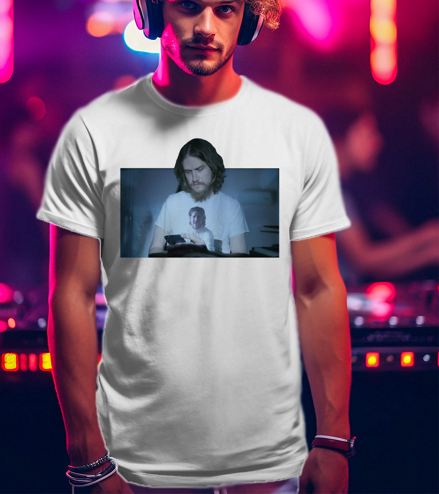 Projection Bo Burnhams White Shirt Digital Illumination T-Shirt