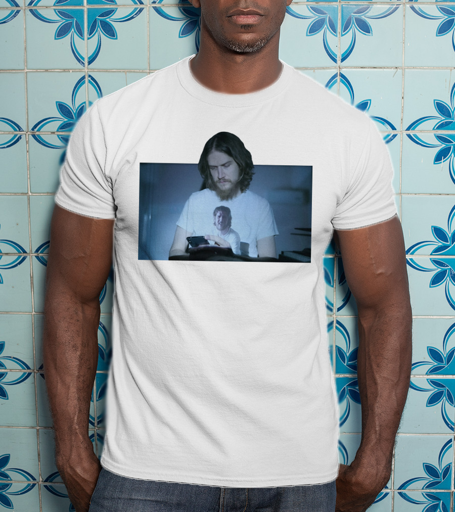 Projection Bo Burnhams White Shirt Digital Illumination T-Shirt