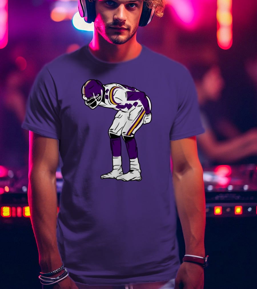 Sotastick Randy Moss Celebration Iconic Football Move T-Shirt