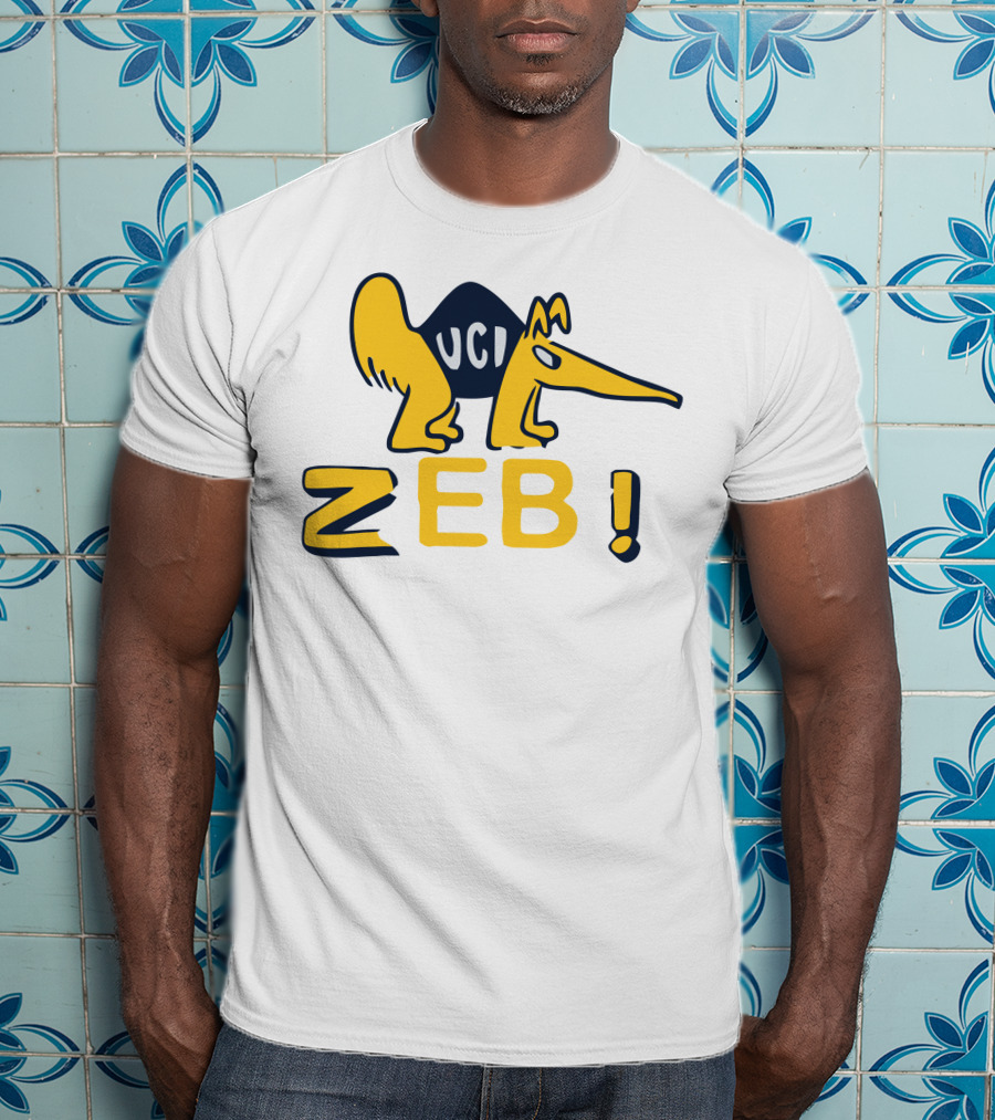 UCI Zeb Baseball Anteater T-Shirt