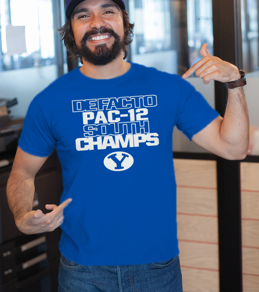 Defacto Pac-12 South Champs Byu Y T-Shirt