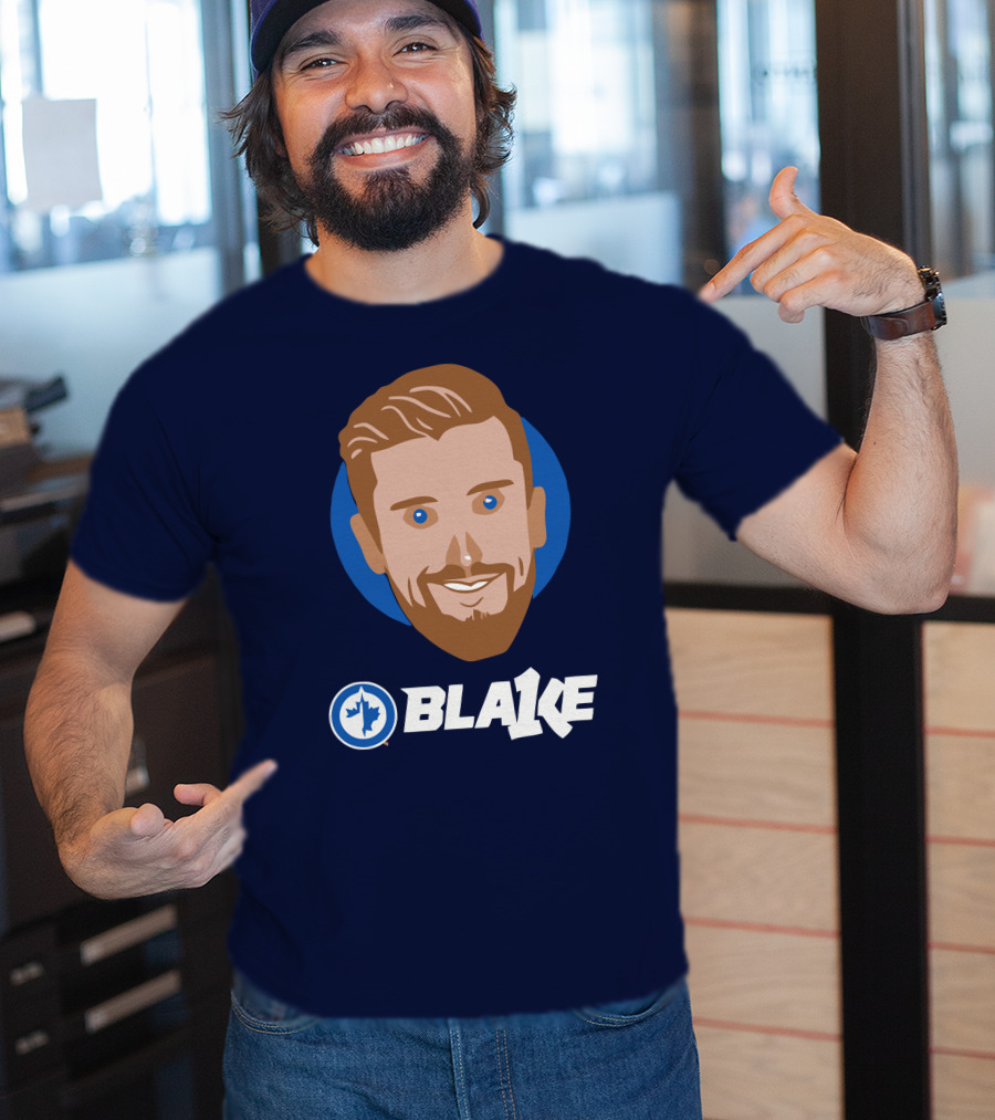 Winnipeg Jets Blake Wheeler1k Luc Dubois T-Shirt