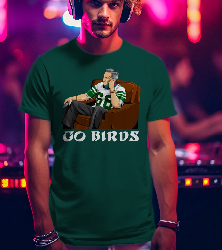 Go Birds Philadelphia Eagles Football 66 Jersey Fan T-Shirt