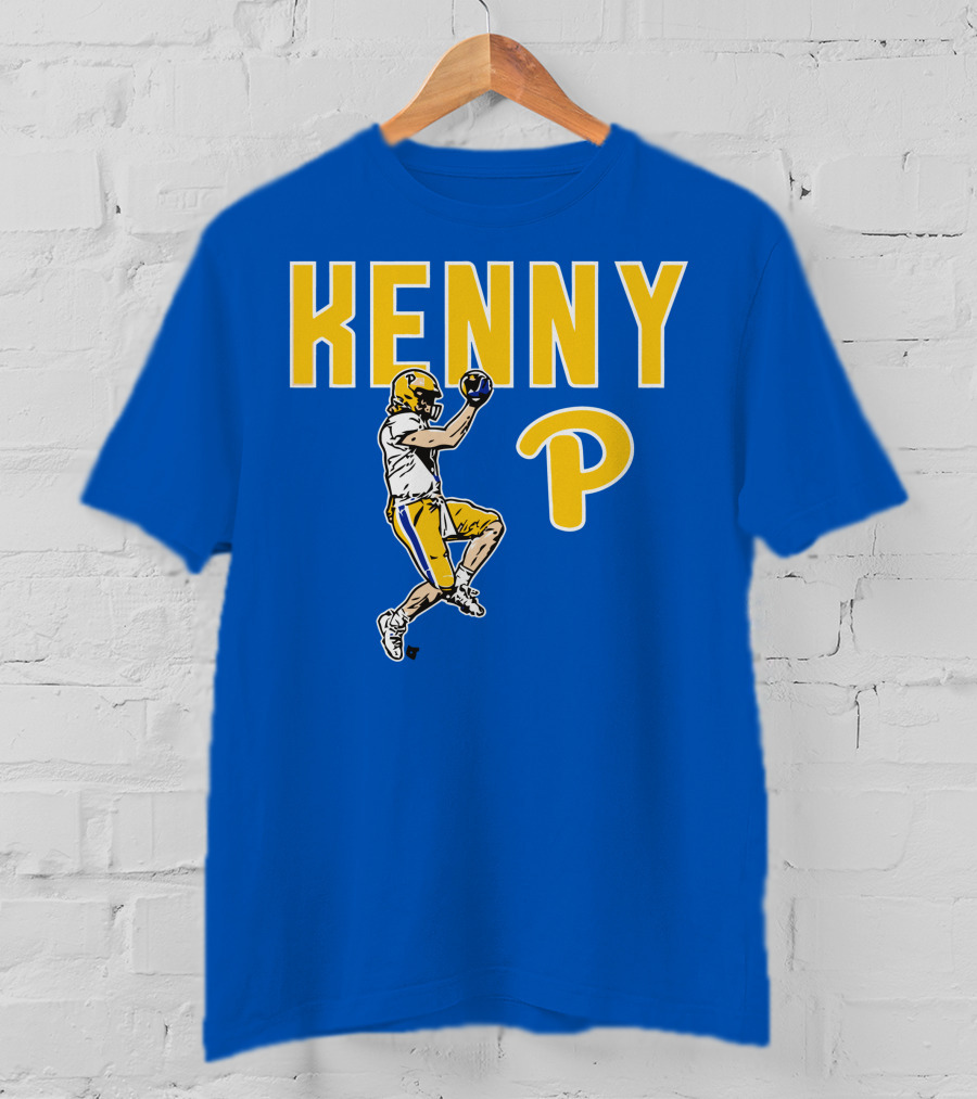 Kenny Pickett P Football Catch Pitt Jumper T-Shirt