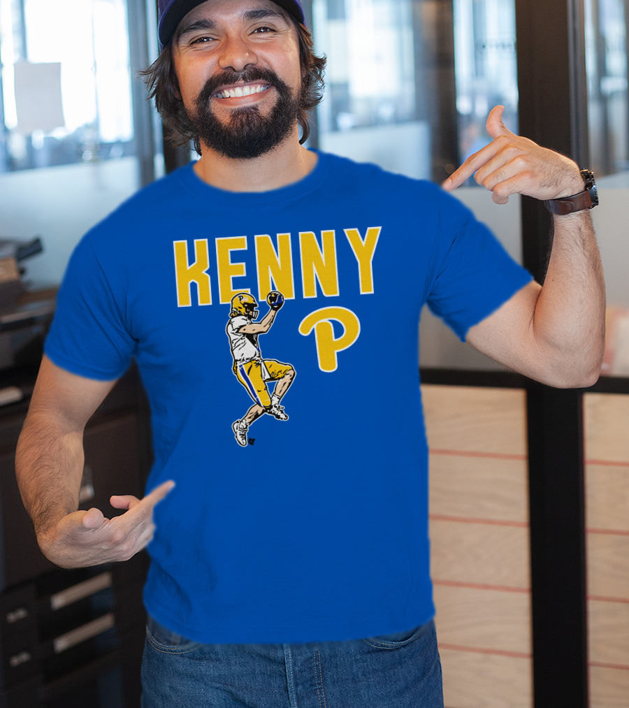 Kenny Pickett P Football Catch Pitt Jumper T-Shirt