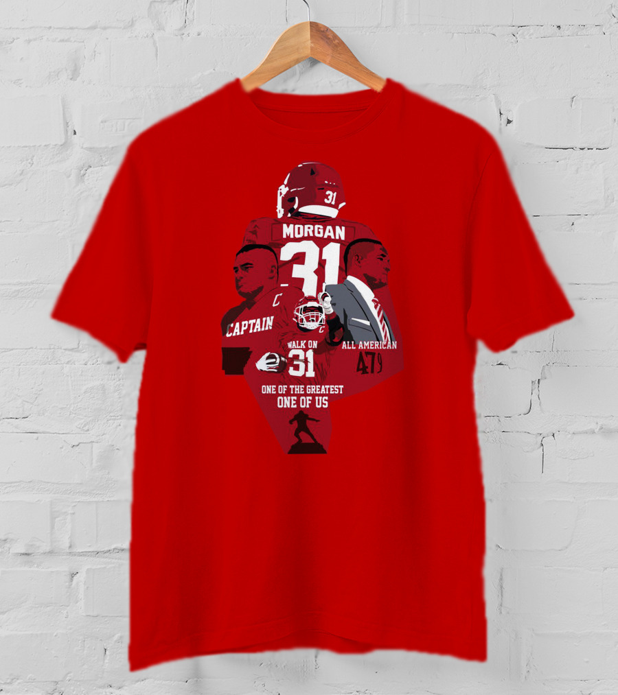 Grant Morgan One Of The Greatest Captain All American 479 T-Shirt