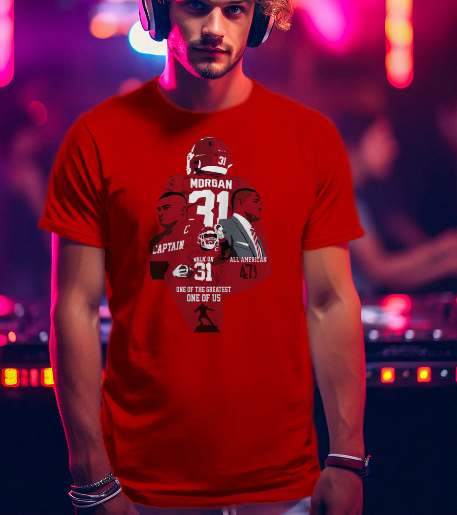 Grant Morgan One Of The Greatest Captain All American 479 T-Shirt