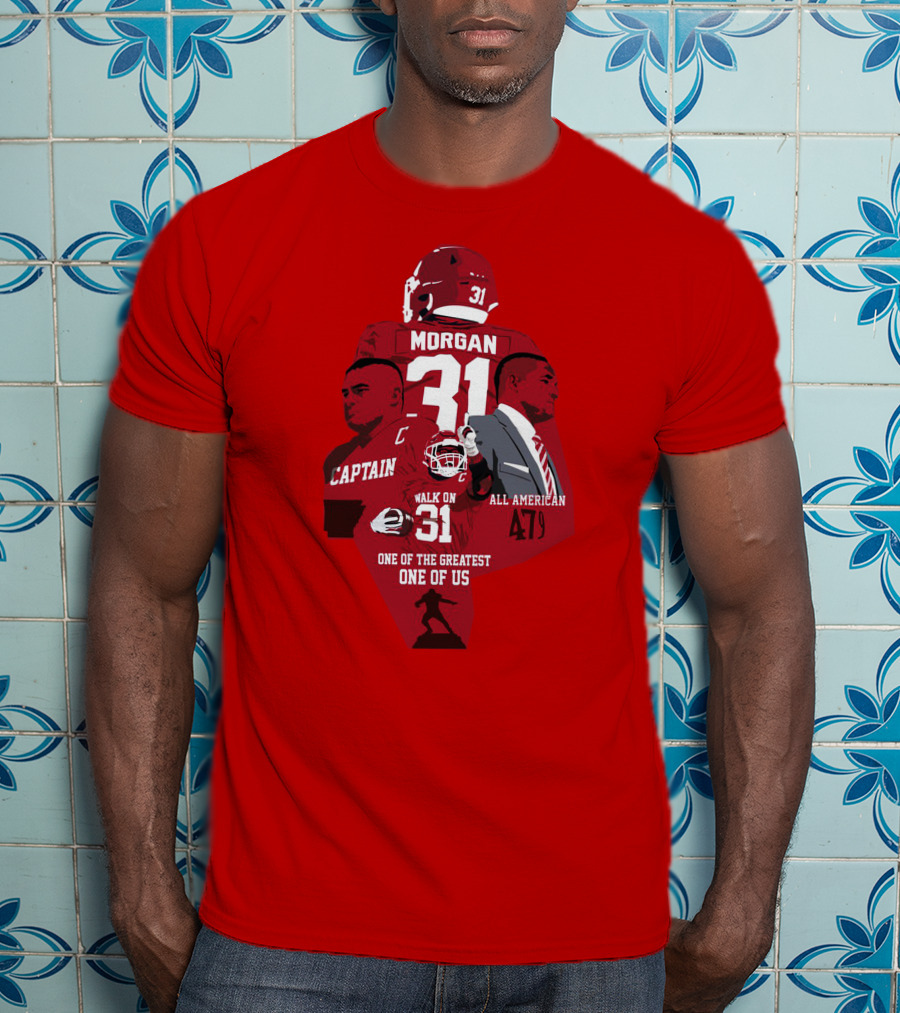 Grant Morgan One Of The Greatest Captain All American 479 T-Shirt