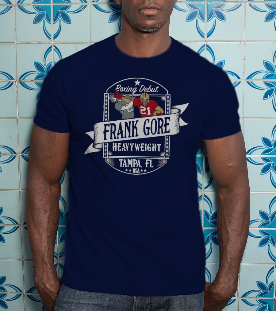 Frank Gore Boxing Debut Heavyweight Tampa FL USA T-Shirt