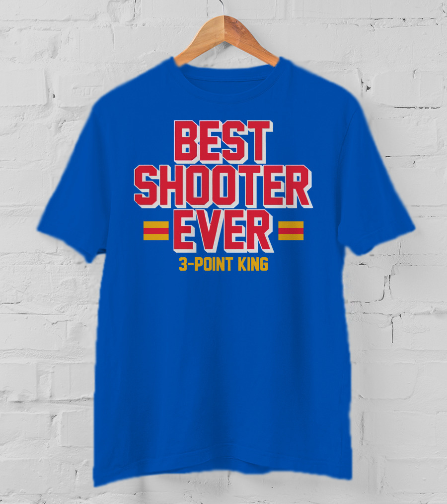 Best Shooter Ever 3-Point King T-Shirt