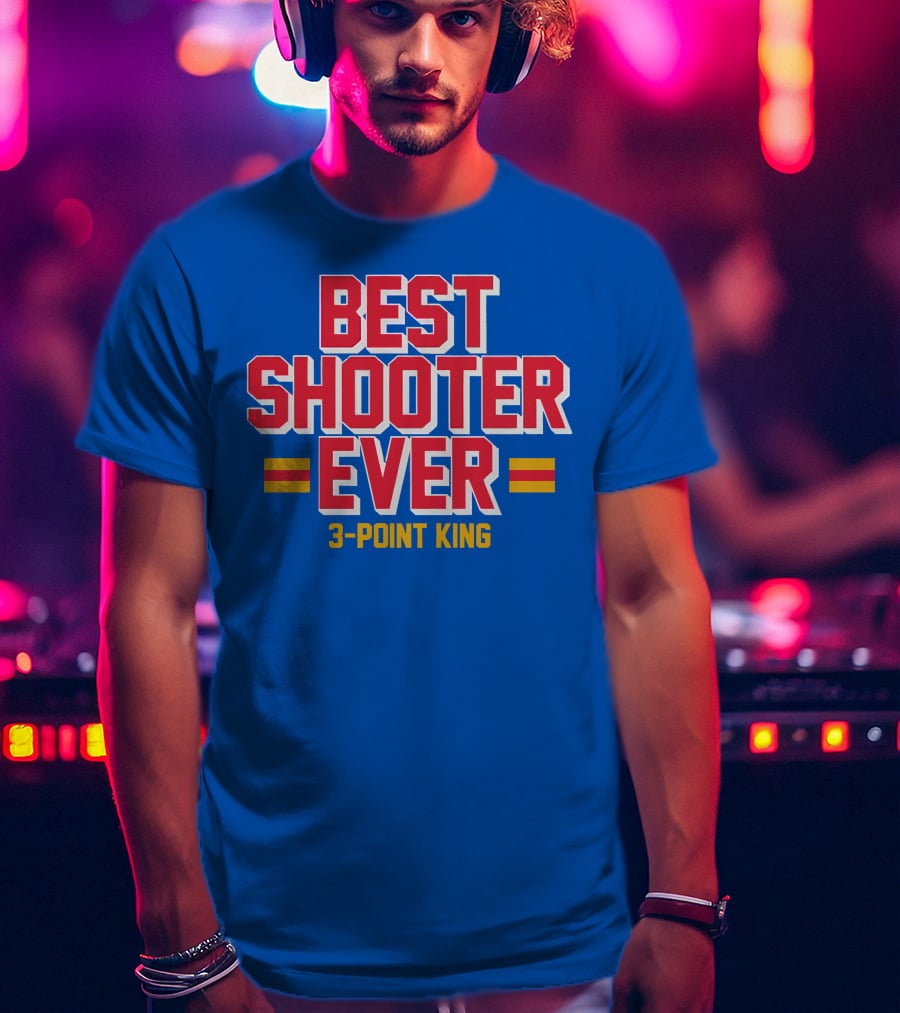 Best Shooter Ever 3-Point King T-Shirt