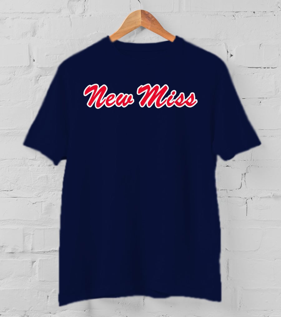 New Miss Vintage Collegiate Script T-Shirt